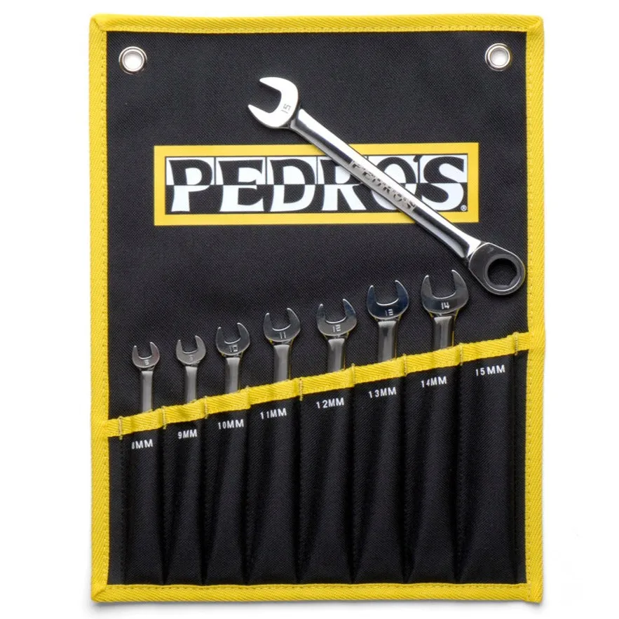 pedro-s-8-piece-ratcheting-combo-wrench-set-metric-8-15mm-with-storage-pouch image 1