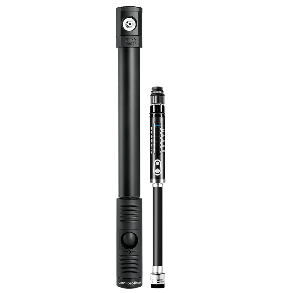 crankbrothers-klic-hp-gauge-compact-high-pressure-hand-pump-with-gauge image 1