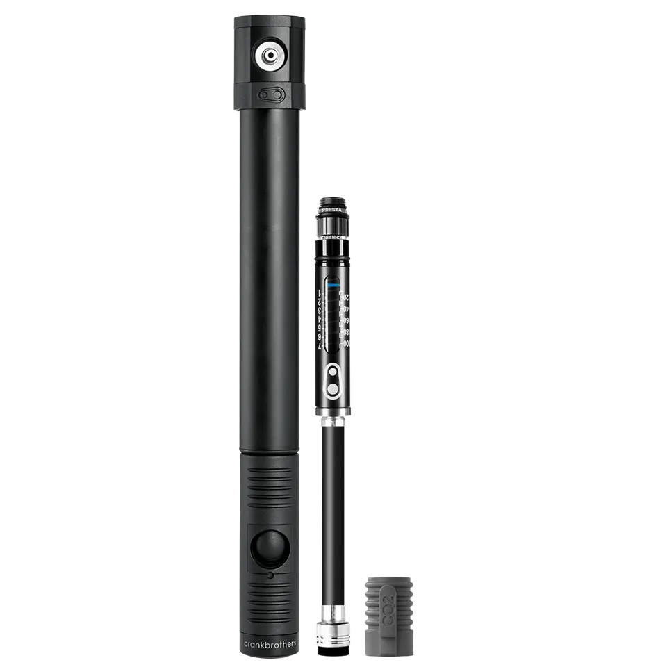 crankbrothers-klic-hv-gauge-co2-inflator-hand-pump-with-pressure-gauge image 1