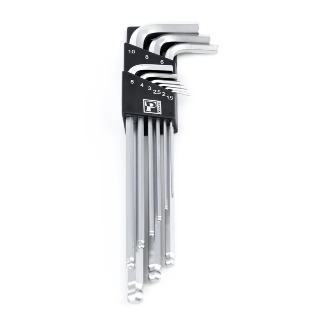 pedro-s-l-hex-wrench-set-9-piece-metric-1-5-10mm-with-holder image 1