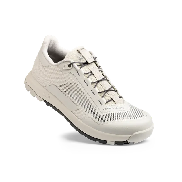 crankbrothers-mallet-trail-speed-lace-vent-clip-in-shoes-bone-grey image 1