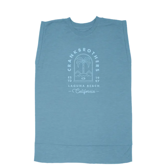 crankbrothers-women-s-ca-muscle-tee-comfortable-crew-neck-t-shirt image 1