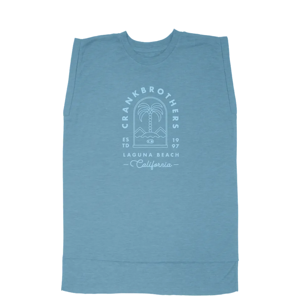 crankbrothers-women-s-ca-muscle-tee-comfortable-crew-neck-t-shirt image 1
