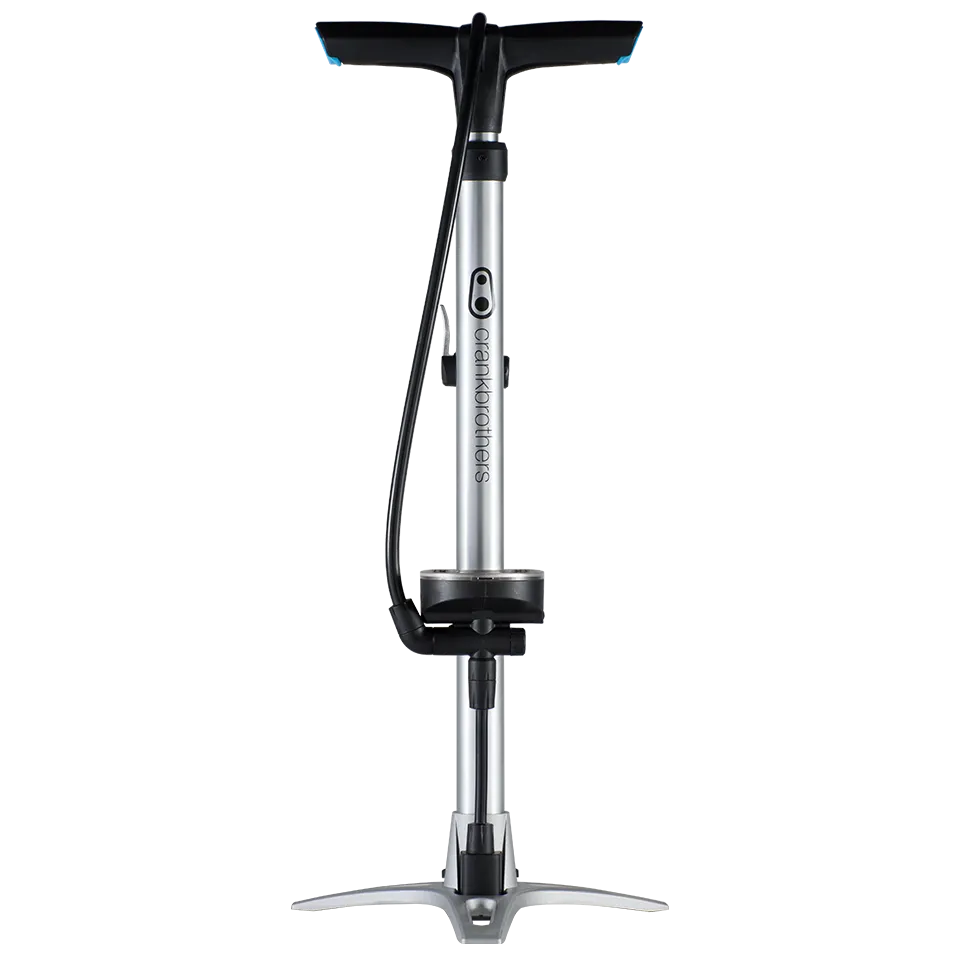 crankbrothers-sterling-floor-pump-high-pressure-high-volume-with-gauge image 1