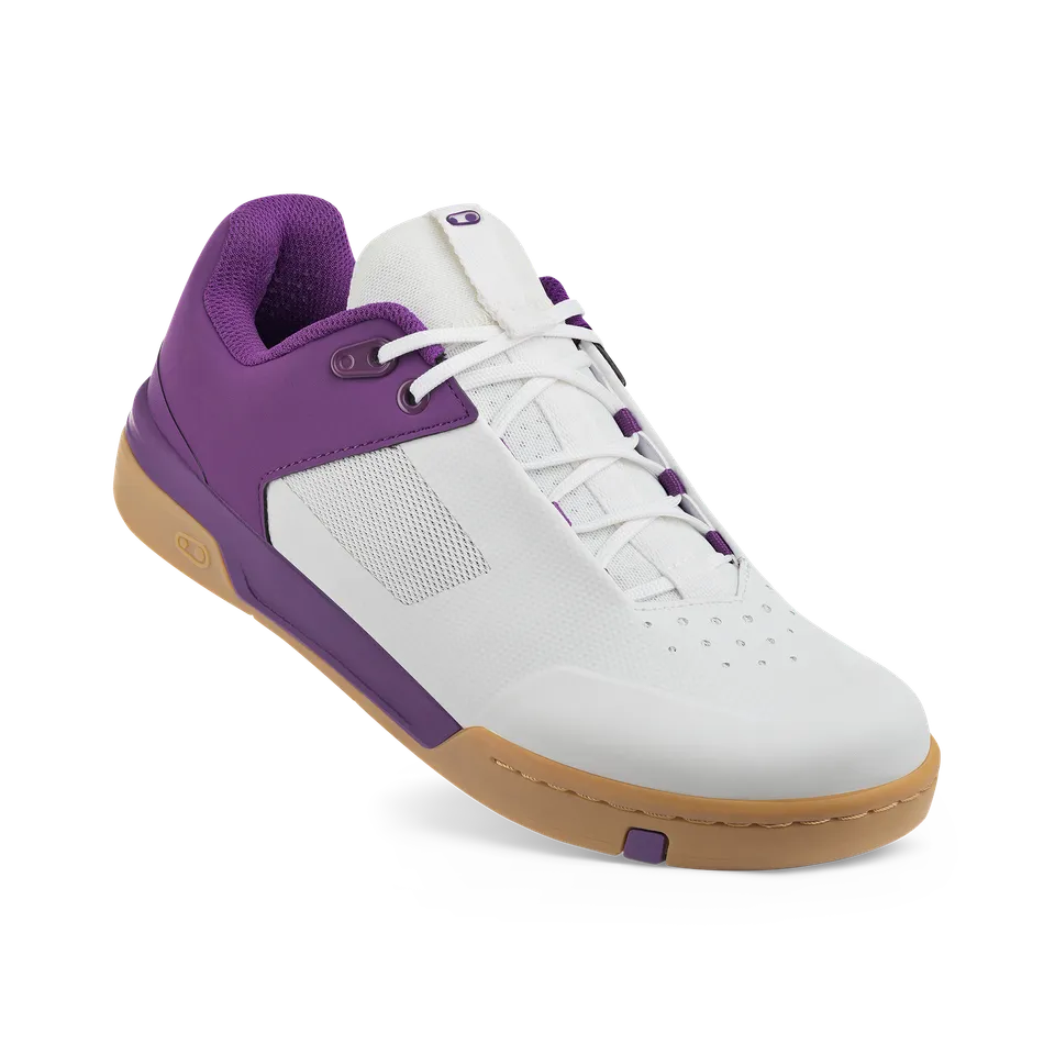 crankbrothers-stamp-lace-flat-shoes-bernard-kerr-edition-throwback-purple-white- image 1