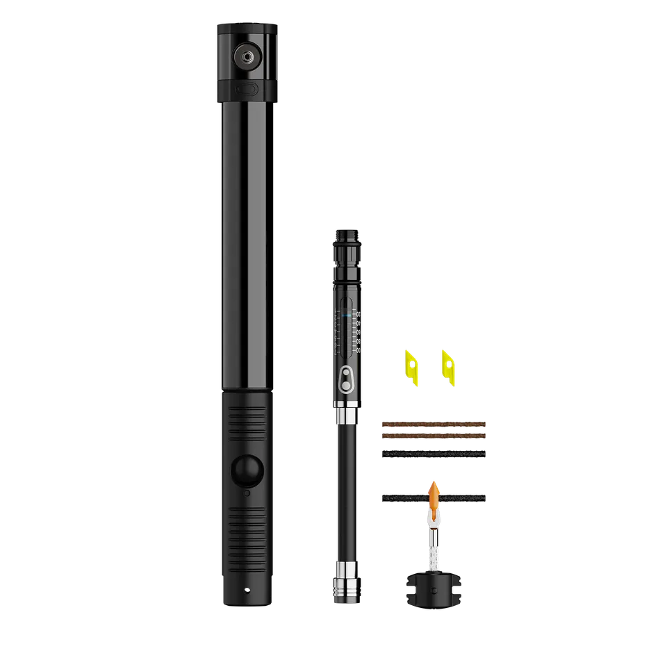 crankbrothers-klic-hv-gauge-hand-pump-with-plug-tool image 1