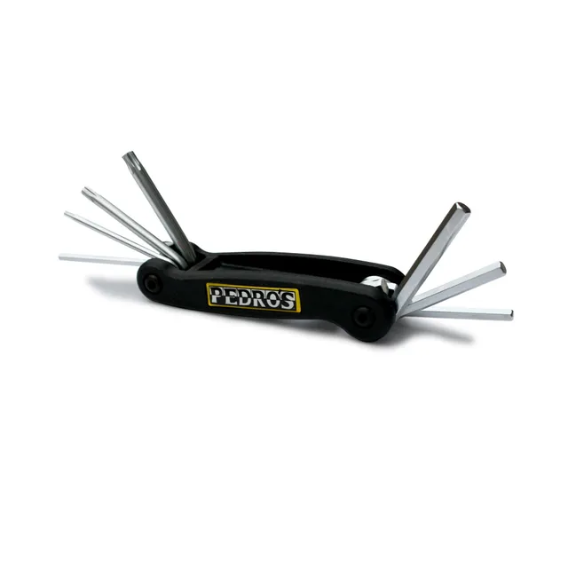 pedro-s-folding-hex-torx-set-7-function-multi-tool-3-6mm-hex-t10-t25-t30-with-co image 1