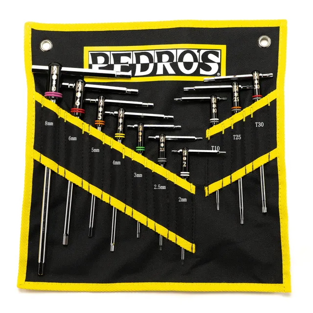 pedro-s-master-t-handle-set-ii-10-piece-metric-sliding-t-handle-hex-and-torx-wre image 1