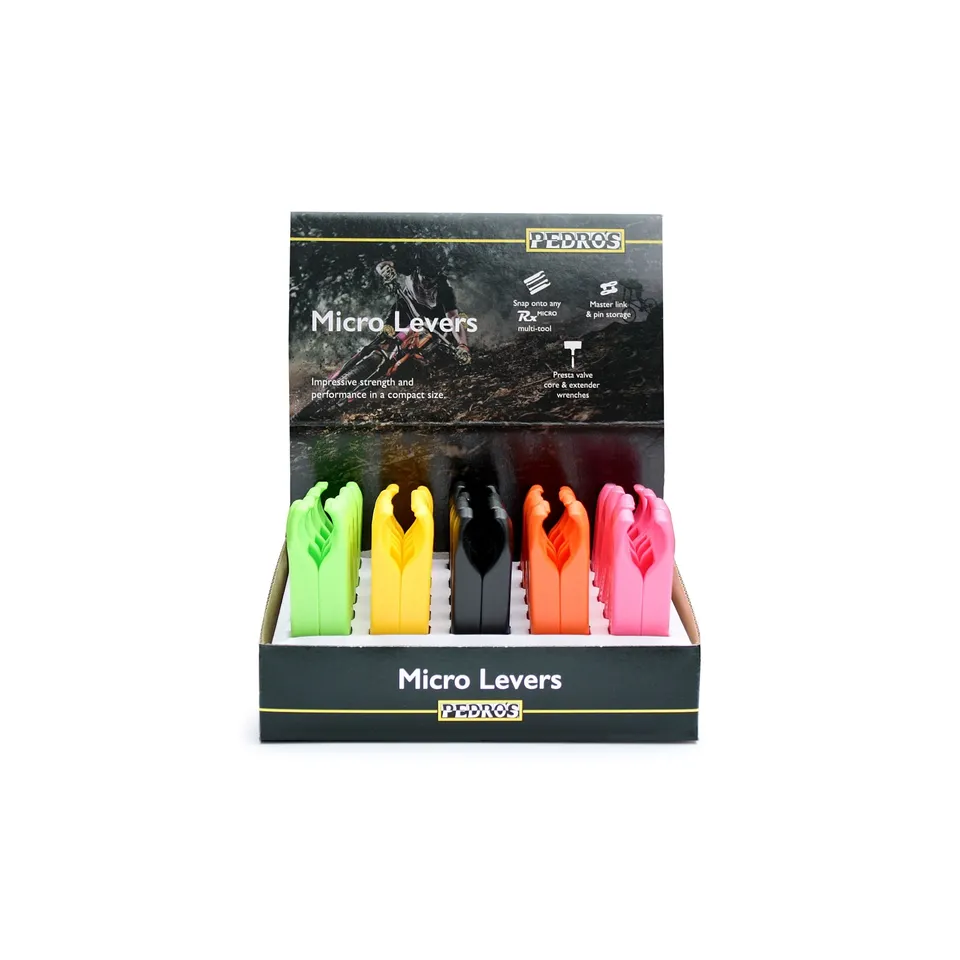 pedro-s-micro-levers-counter-display-25-pairs-in-5-colors image 1