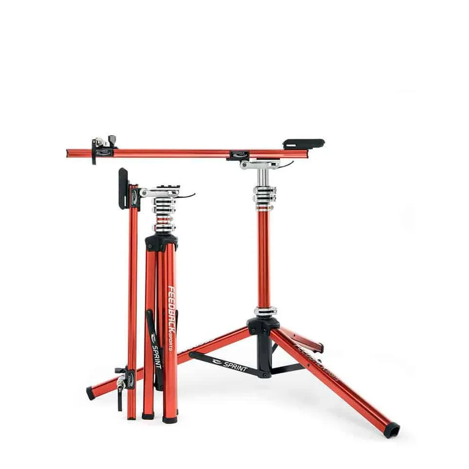 feedback-sports-sprint-bike-repair-stand-dropout-style-360-rotation-portable image 1