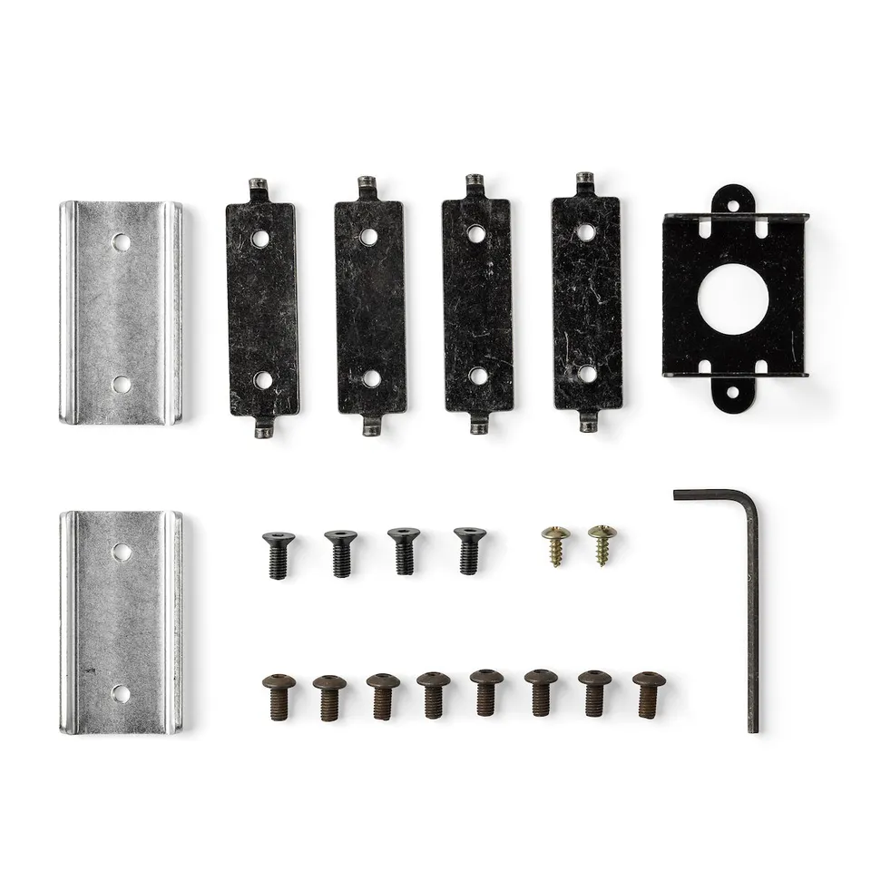 feedback-sports-velo-column-hardware-packet-black-complete-mounting-kit-for-velo image 1