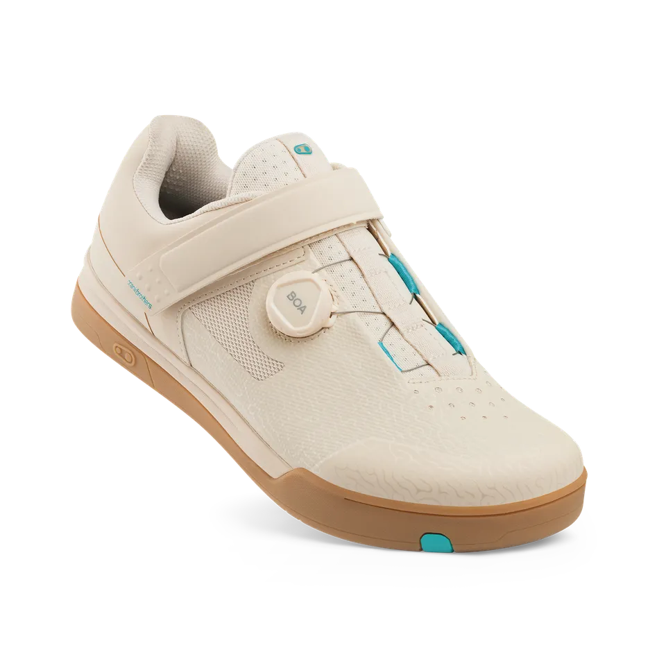 crankbrothers-mallet-boa-clip-in-shoes-sand-teal-dunes-edition image 1
