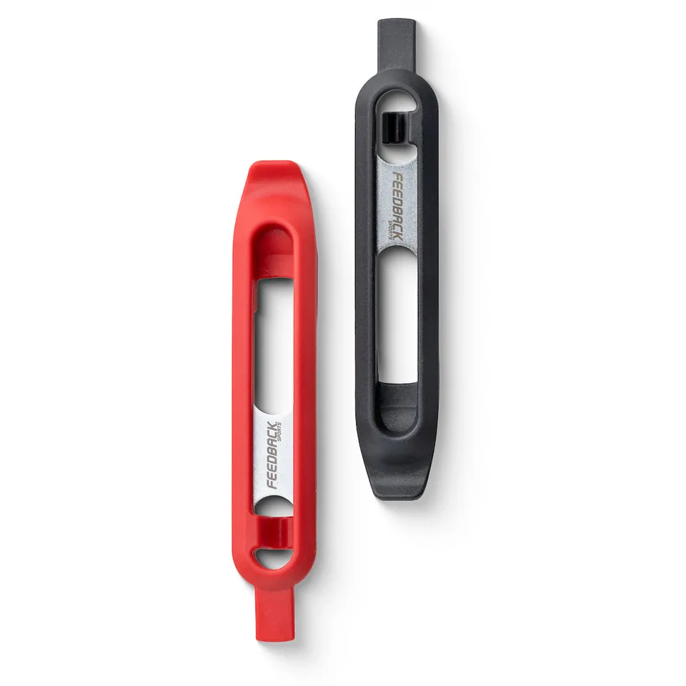 feedback-sports-steel-core-tire-levers-2-0-2-in-1-with-brake-pad-spreader image 1