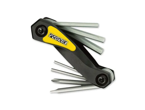 pedro-s-folding-hex-set-w-screwdrivers-discontinued-replaced-by-folding-hex-scre image 1