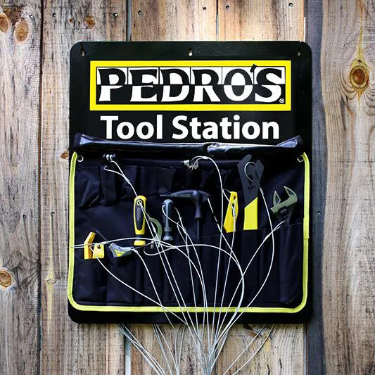 pedro-s-tool-station-public-bike-repair-stand-with-13-tethered-tools image 1