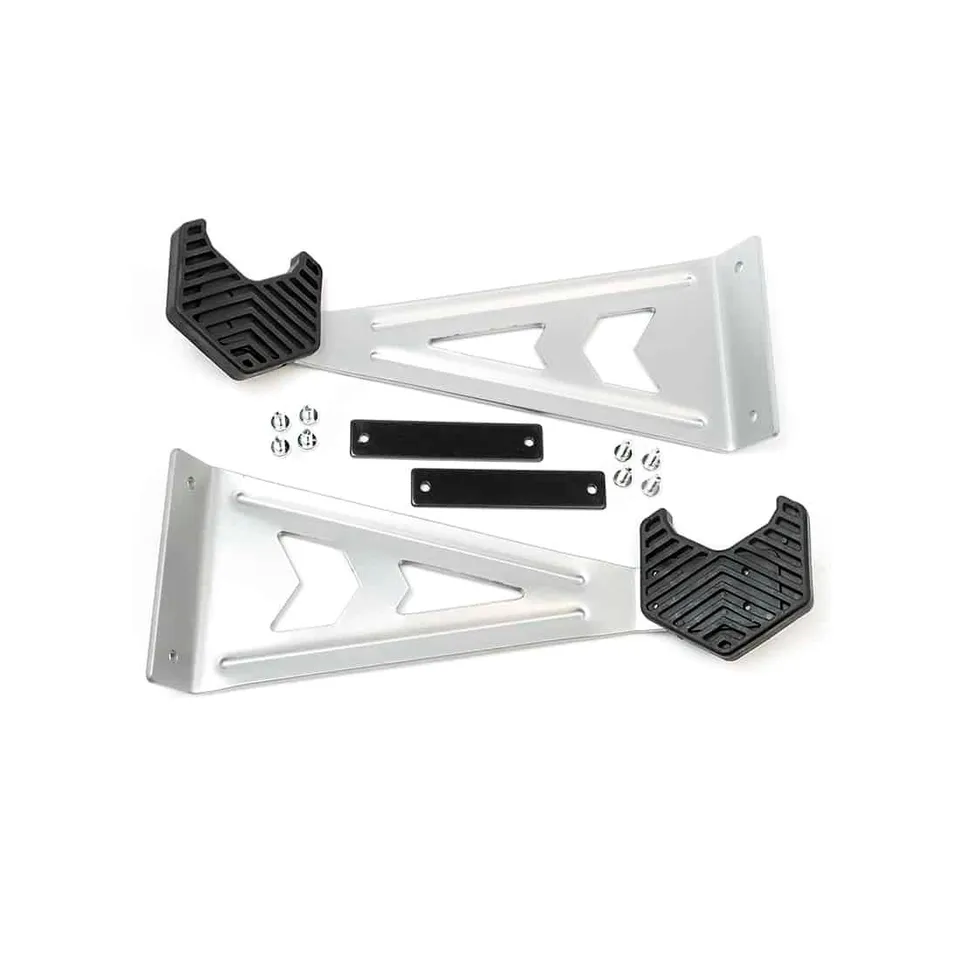 feedback-sports-velo-cache-cradle-arms-silver-replacement-set-with-hardware image 1