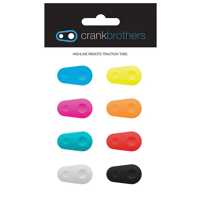 crankbrothers-highline-sticker-kit-grip-tabs-for-gen-1-highline-remote-lever image 1