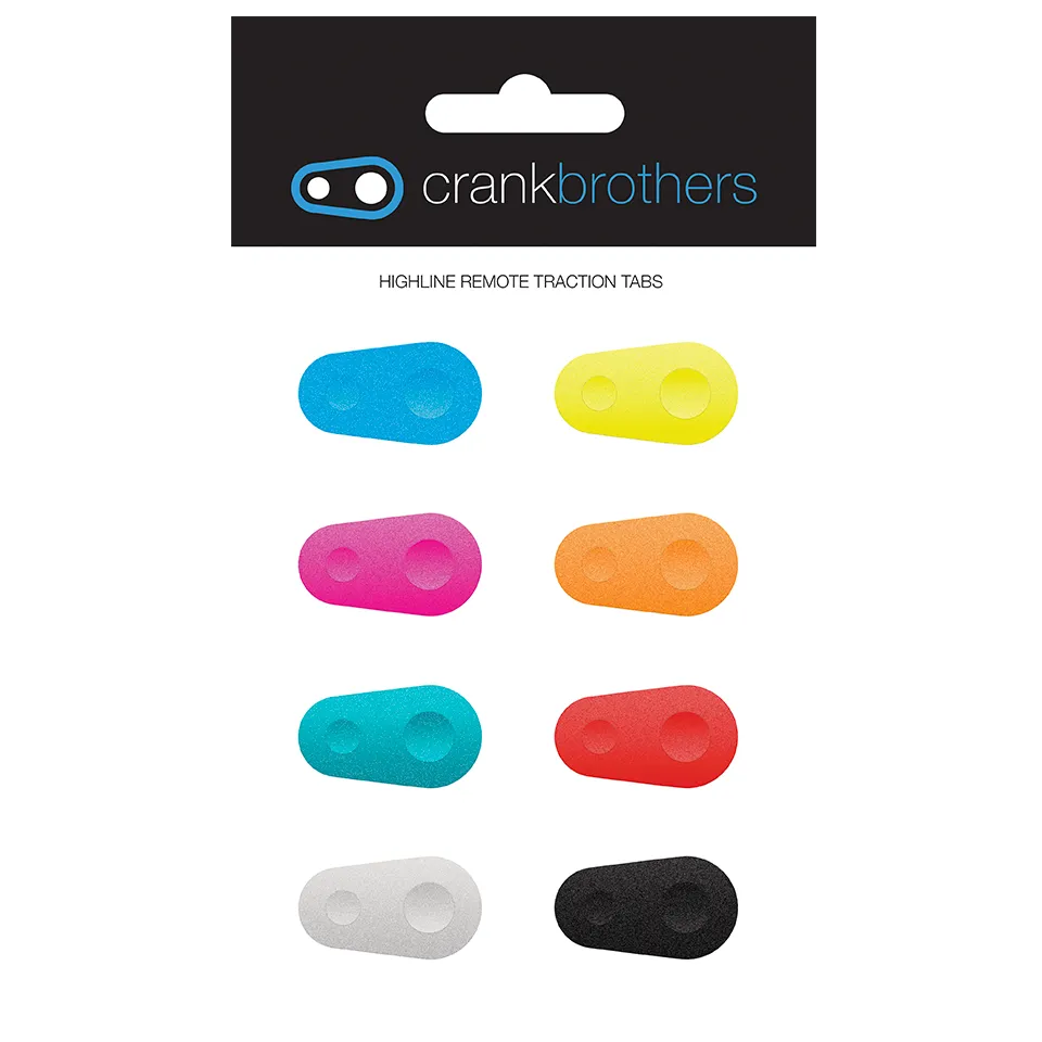 crankbrothers-highline-sticker-kit-grip-tabs-for-gen-1-highline-remote-lever image 1