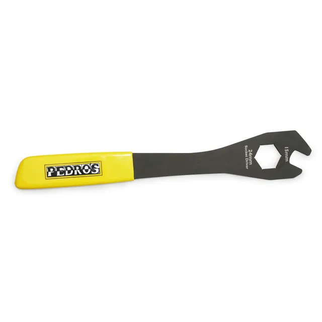 pedro-s-pro-travel-pedal-wrench-15mm-pedal-wrench-and-24mm-socket-driver-in-comp image 1