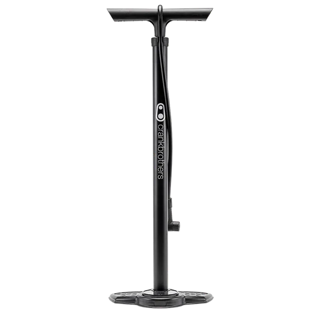 crankbrothers-sapphire-floor-pump-large-base-universal-head-ergonomic-handle image 1