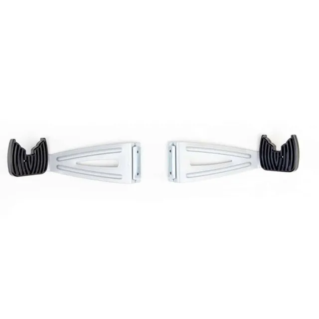 feedback-sports-velo-column-cradle-arms-silver-replacement-set-with-hardware image 1