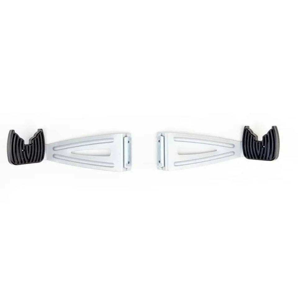feedback-sports-velo-column-cradle-arms-silver-replacement-set-with-hardware image 1