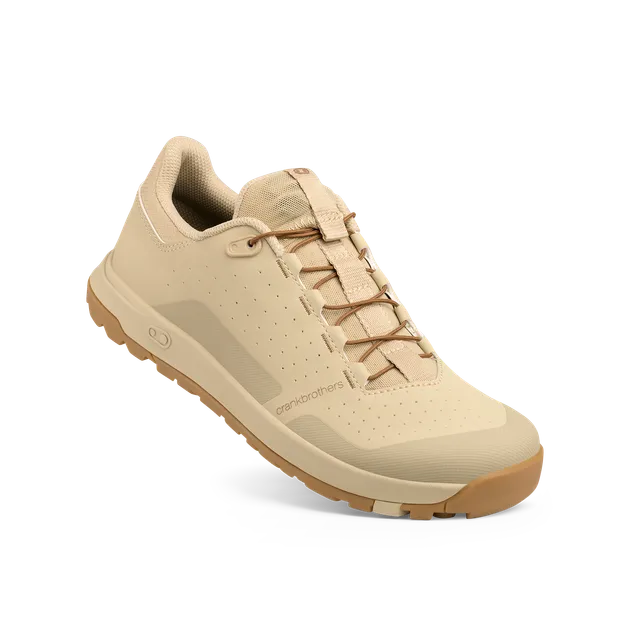 crankbrothers-stamp-trail-speed-lace-flat-shoes-sand-gum-enduro-trail image 1