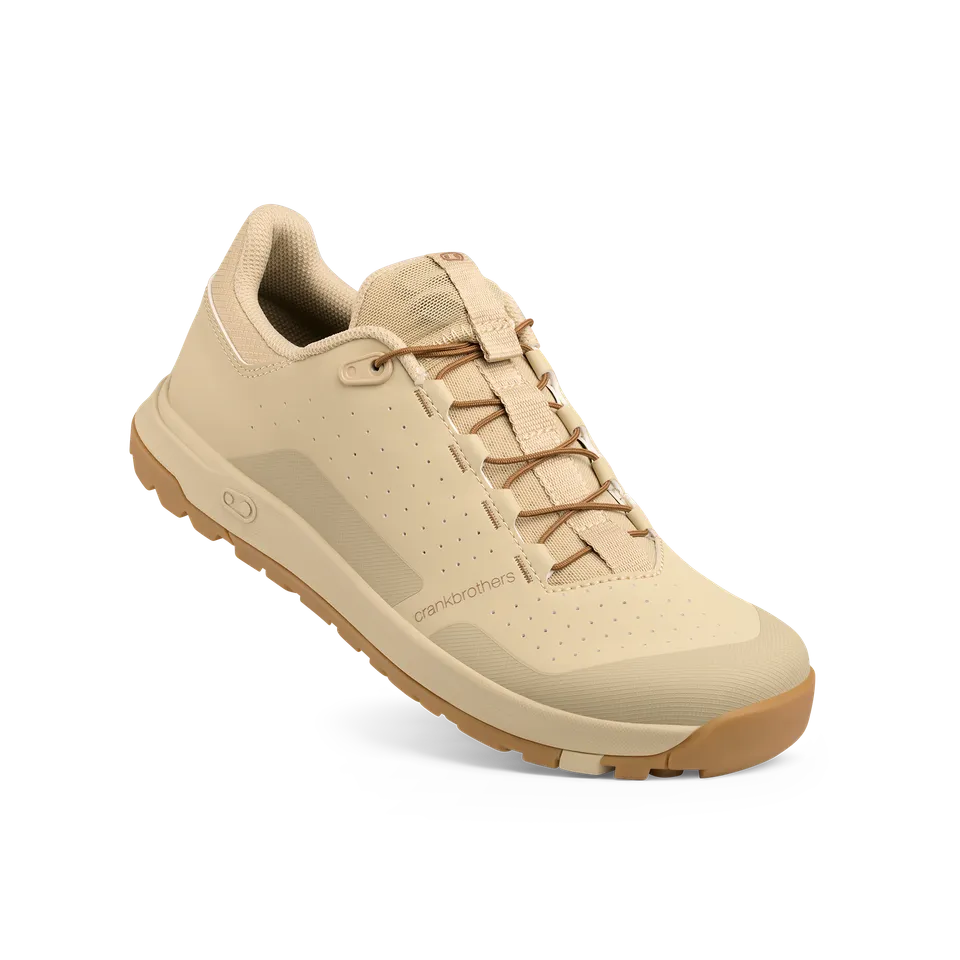 crankbrothers-stamp-trail-speed-lace-flat-shoes-sand-gum-enduro-trail image 1