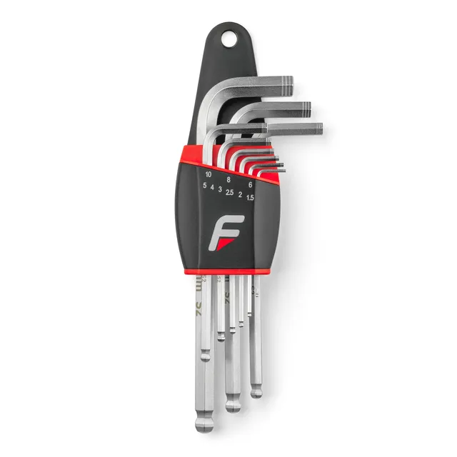 feedback-sports-hex-wrench-set-9-metric-allen-wrenches-1-5-10mm image 1