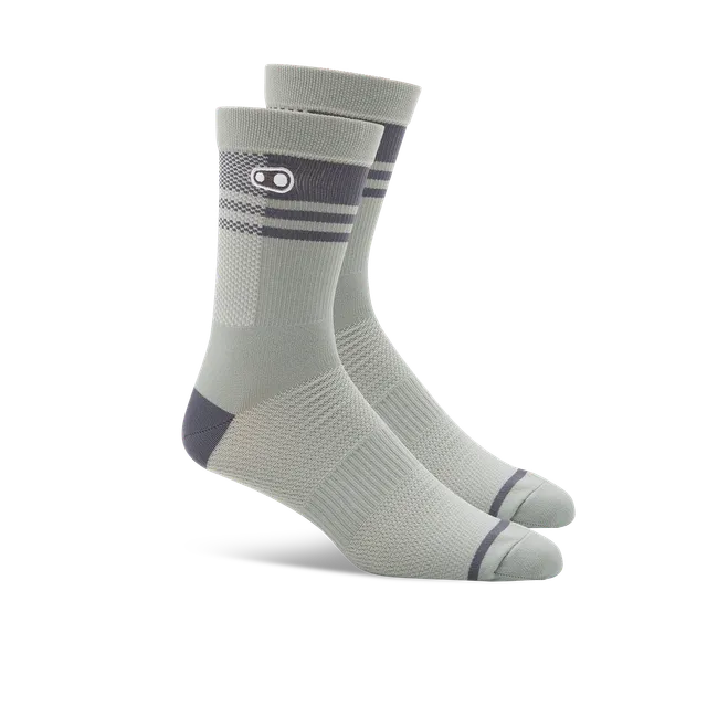 crankbrothers-icon-mtb-socks-sage-grey-compression-socks image 1