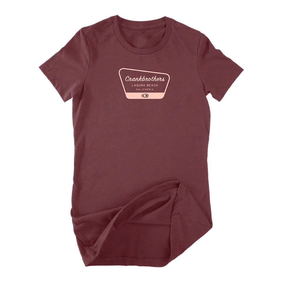 crankbrothers-women-s-camp-tee-casual-cotton-blend image 1