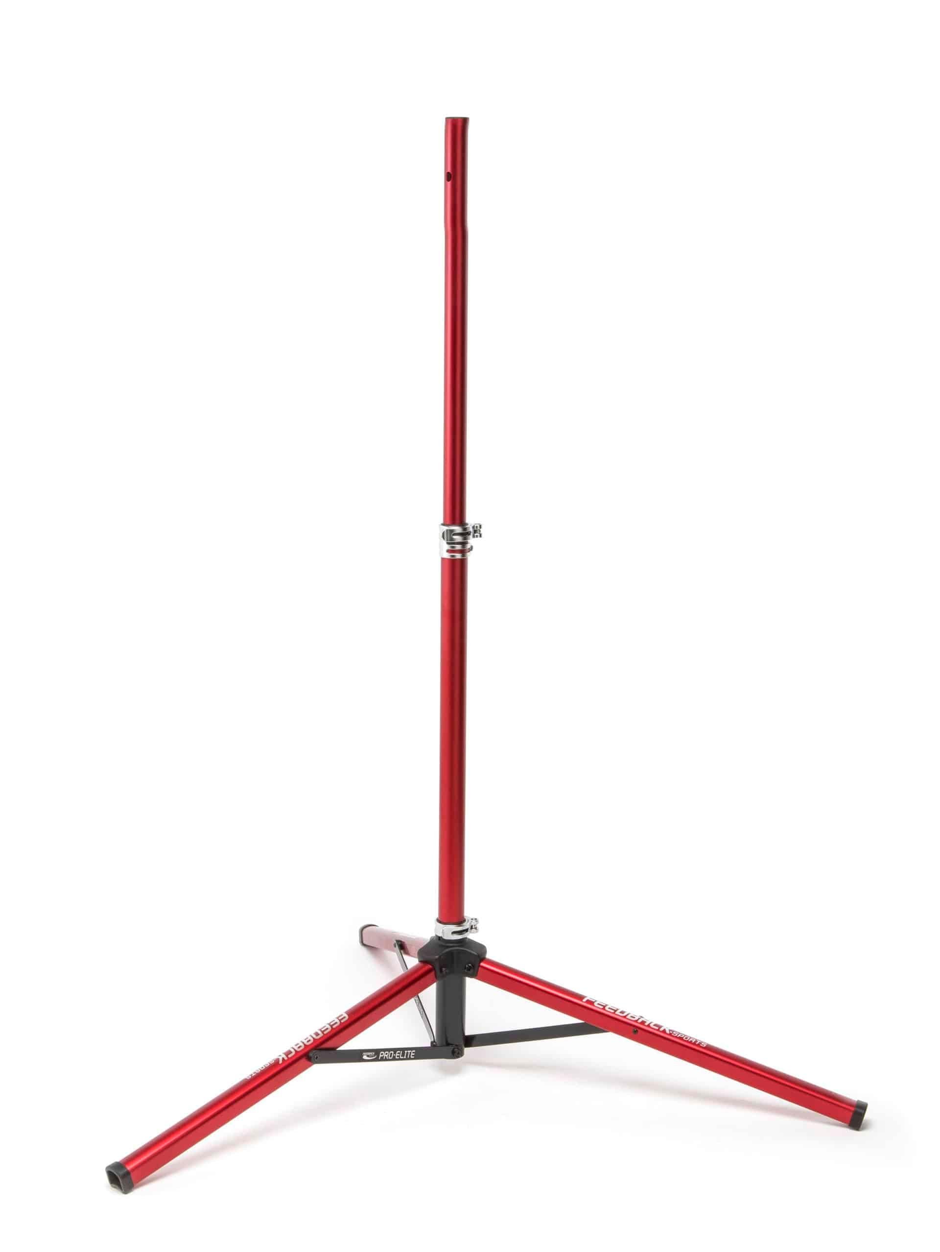feedback-sports-pro-elite-replacement-tripod-red image 1