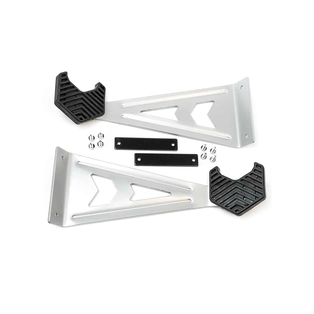 feedback-sports-velo-cache-cradle-arms-silver-replacement-set-with-hardware image 1