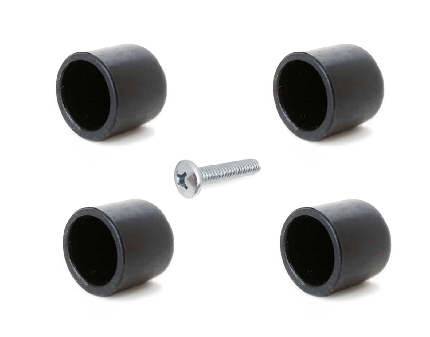 feedback-sports-velo-cache-replacement-foot-cap-set-with-adjusting-screw-4-rubbe image 1