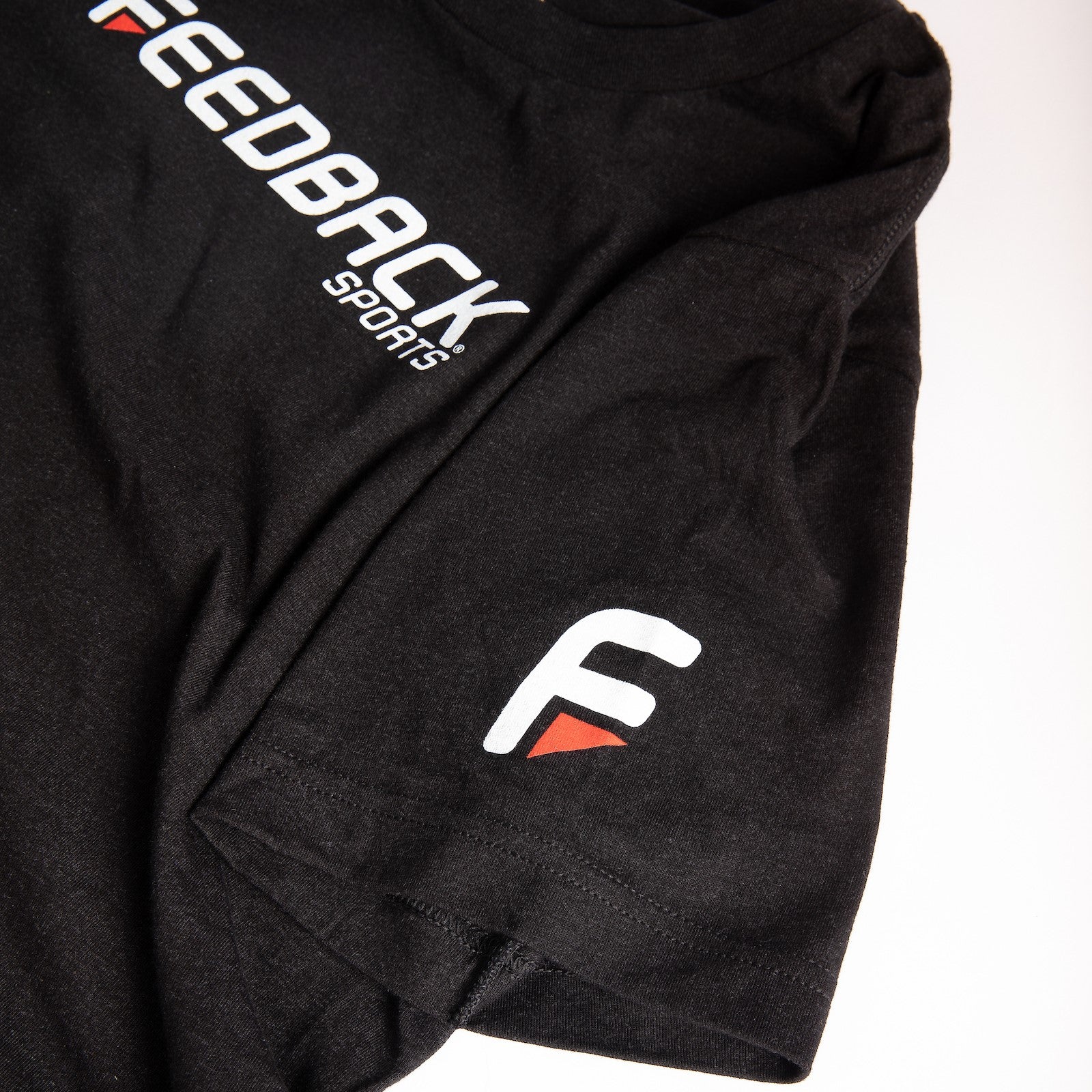 feedback-sports-wordmark-logo-tee-men-s-unisex-black-cotton-blend image 3