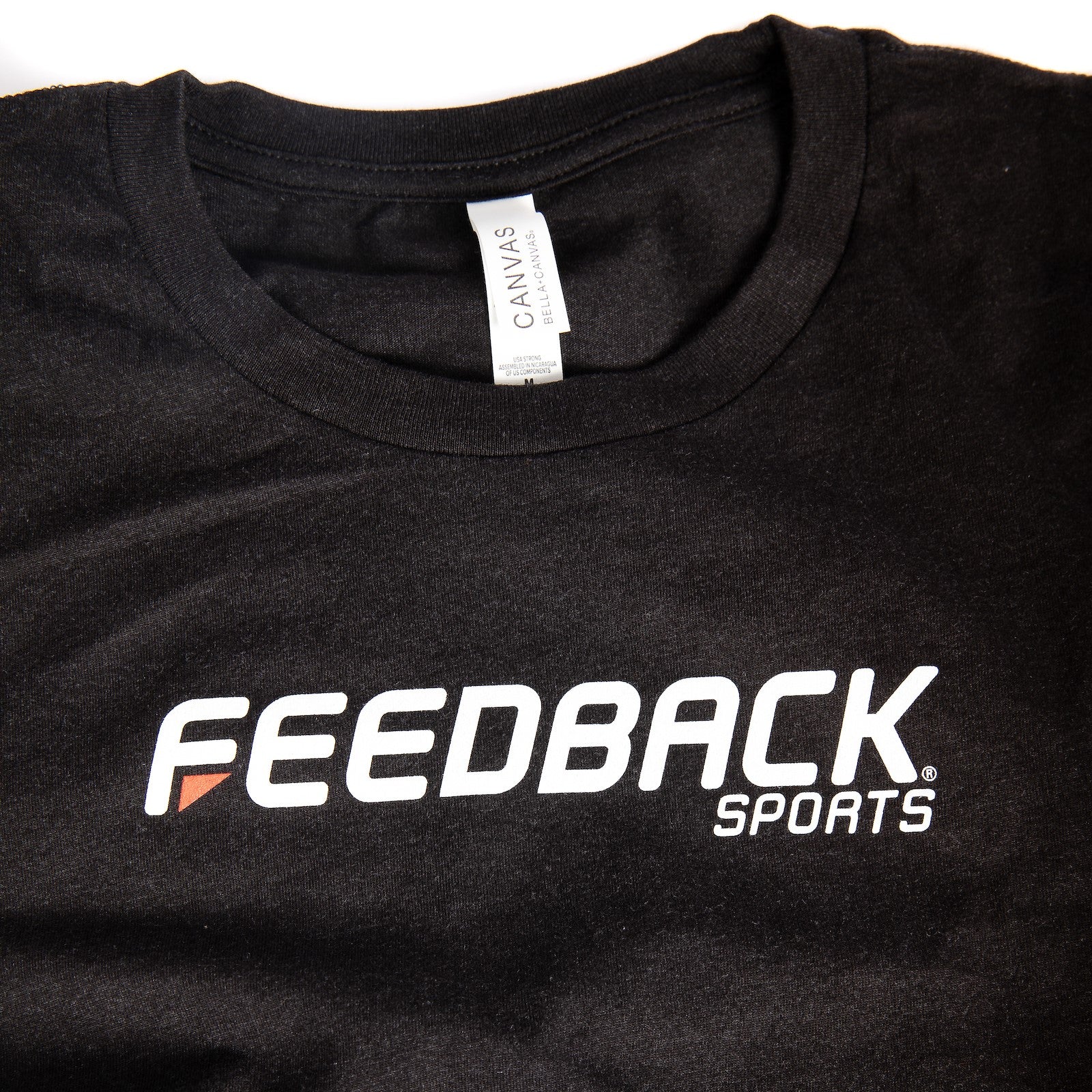 feedback-sports-wordmark-logo-tee-men-s-unisex-black-cotton-blend image 4