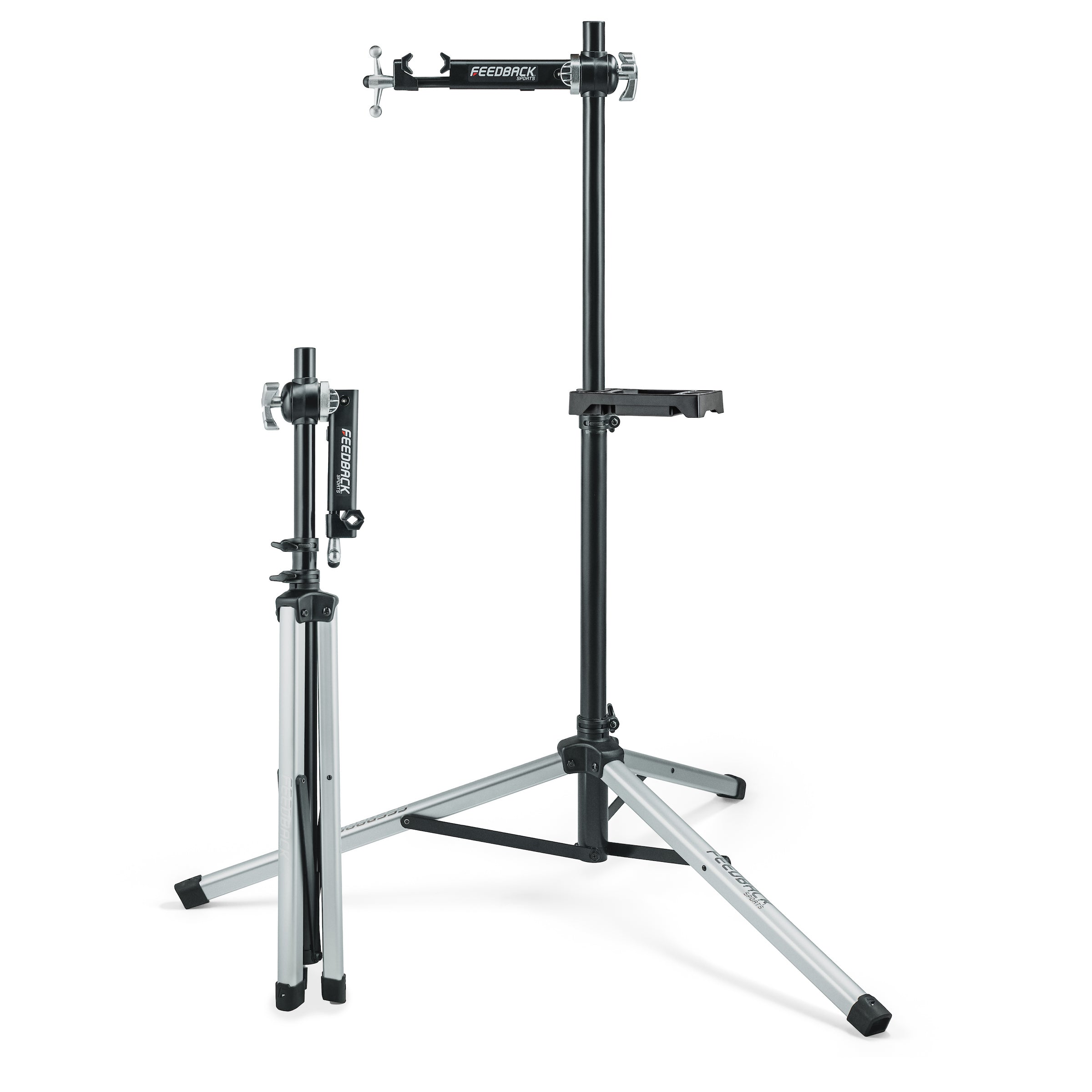 feedback-sports-sport-mechanic-2-0-bike-repair-stand-with-tool-tray image 1