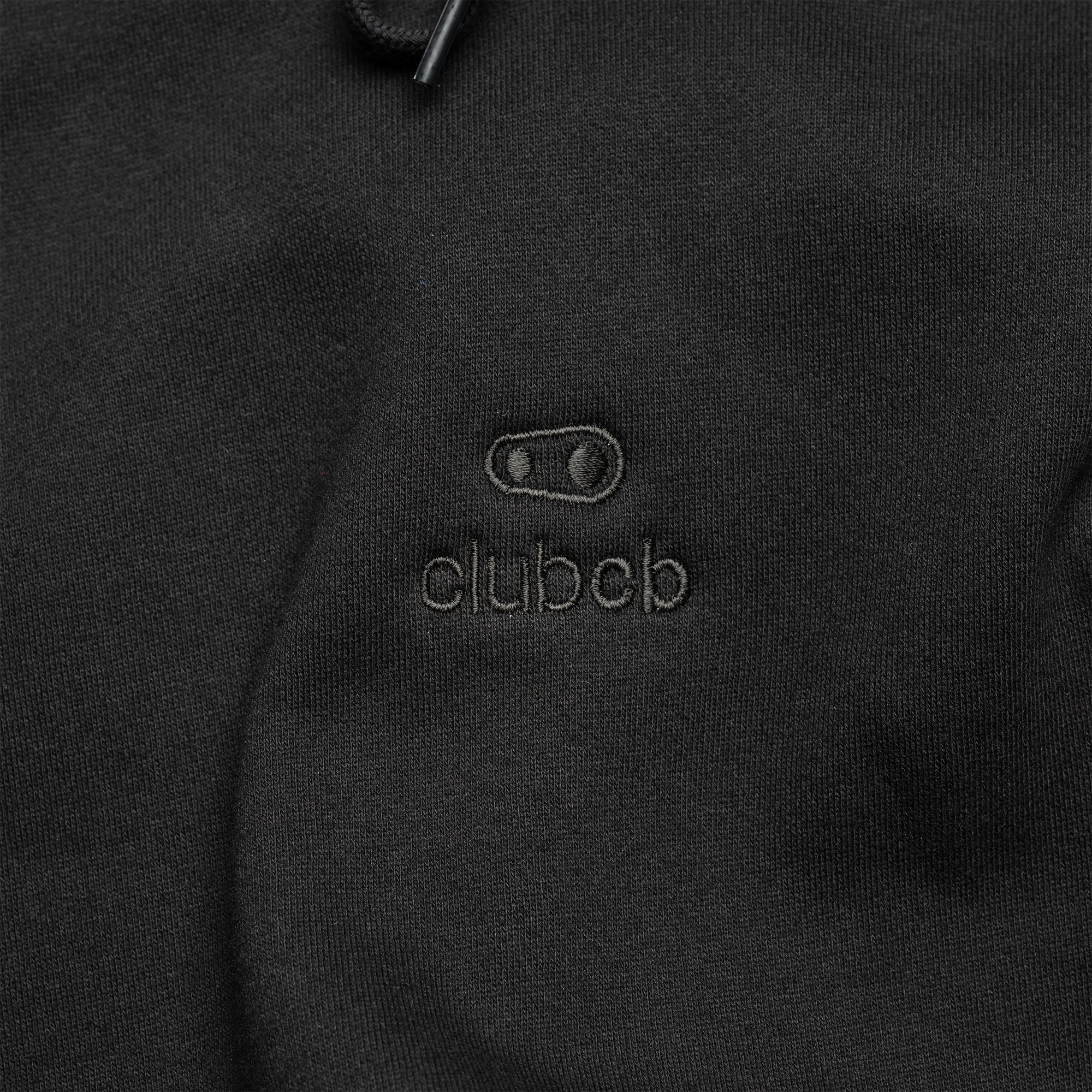 crankbrothers-club-cb-hoodie-black-embroidered-logo-relaxed-fit-unisex image 2