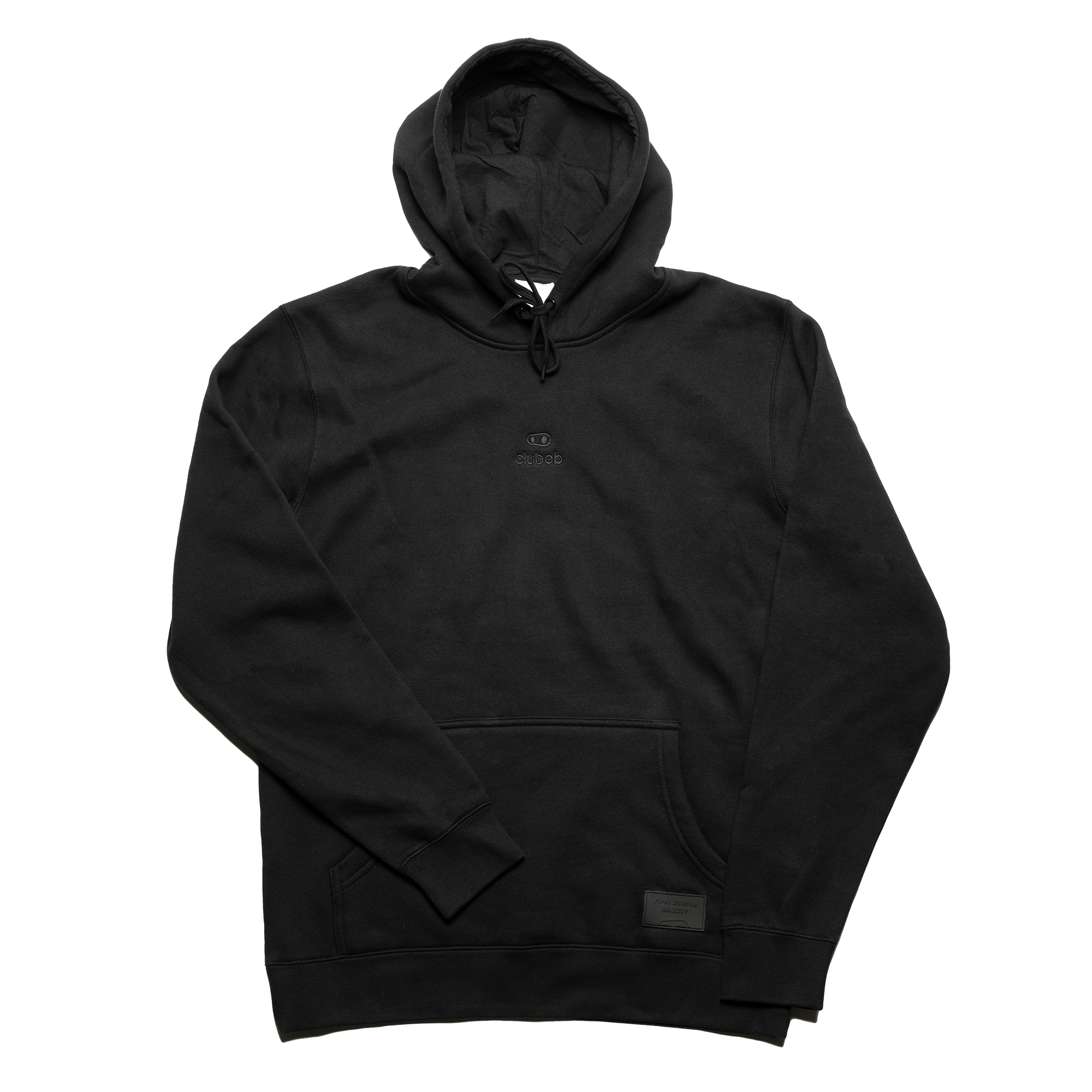 crankbrothers-club-cb-hoodie-black-embroidered-logo-relaxed-fit-unisex image 1