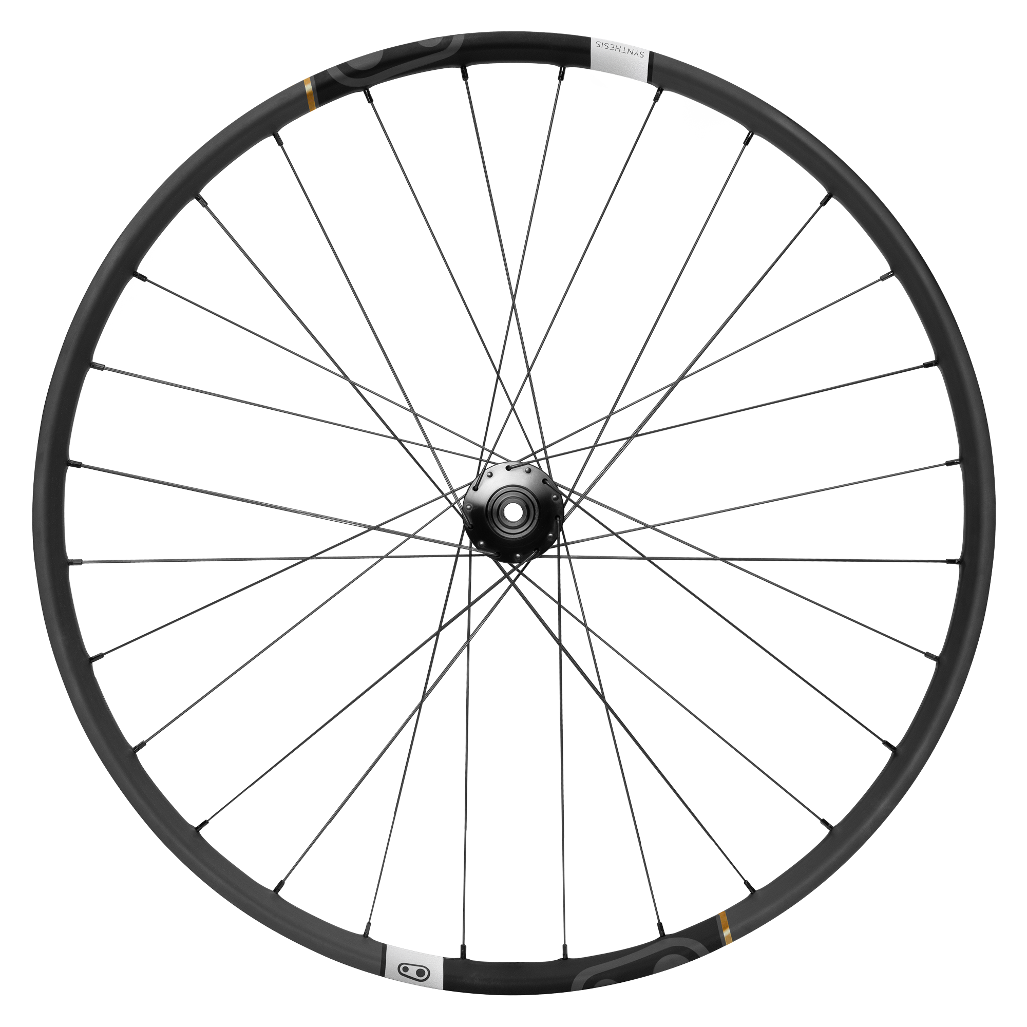 crankbrothers-synthesis-gravel-carbon-front-wheel-12x100-thru-axle-carbon image 1