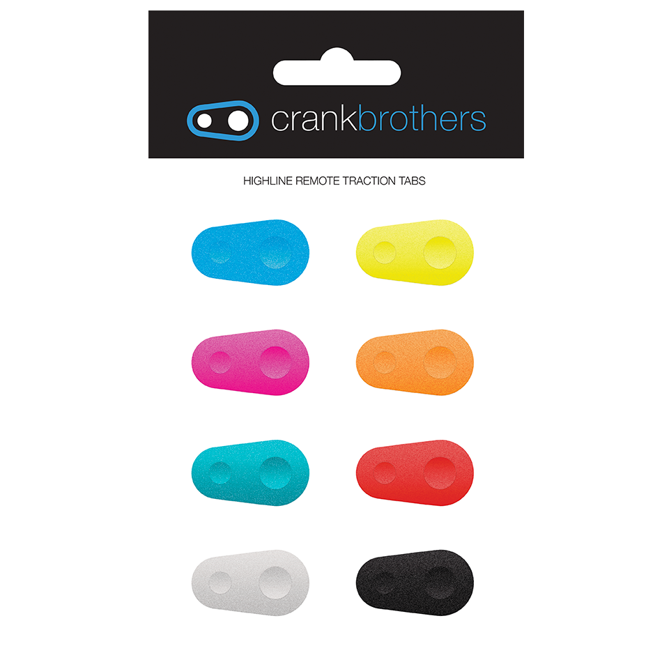 crankbrothers-highline-sticker-kit-grip-tabs-for-gen-1-highline-remote-lever image 1