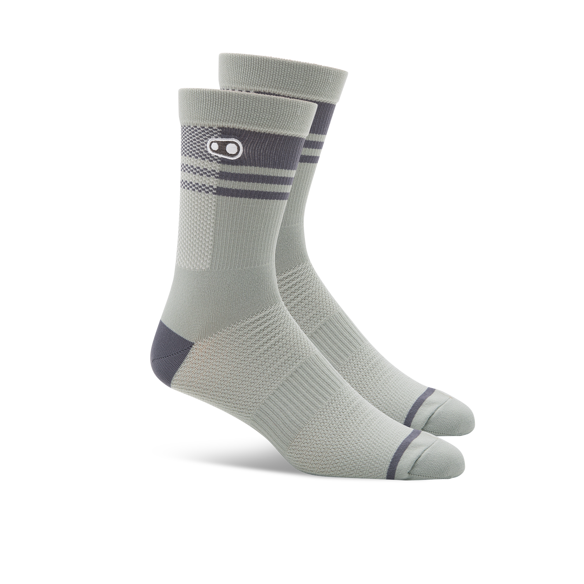 crankbrothers-icon-mtb-socks-sage-grey-compression-socks image 1