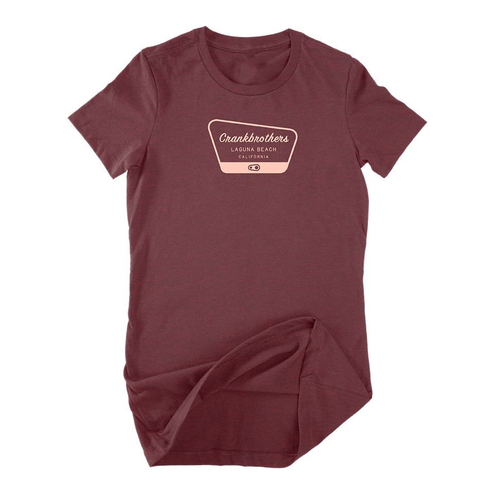 crankbrothers-women-s-camp-tee-casual-cotton-blend image 1