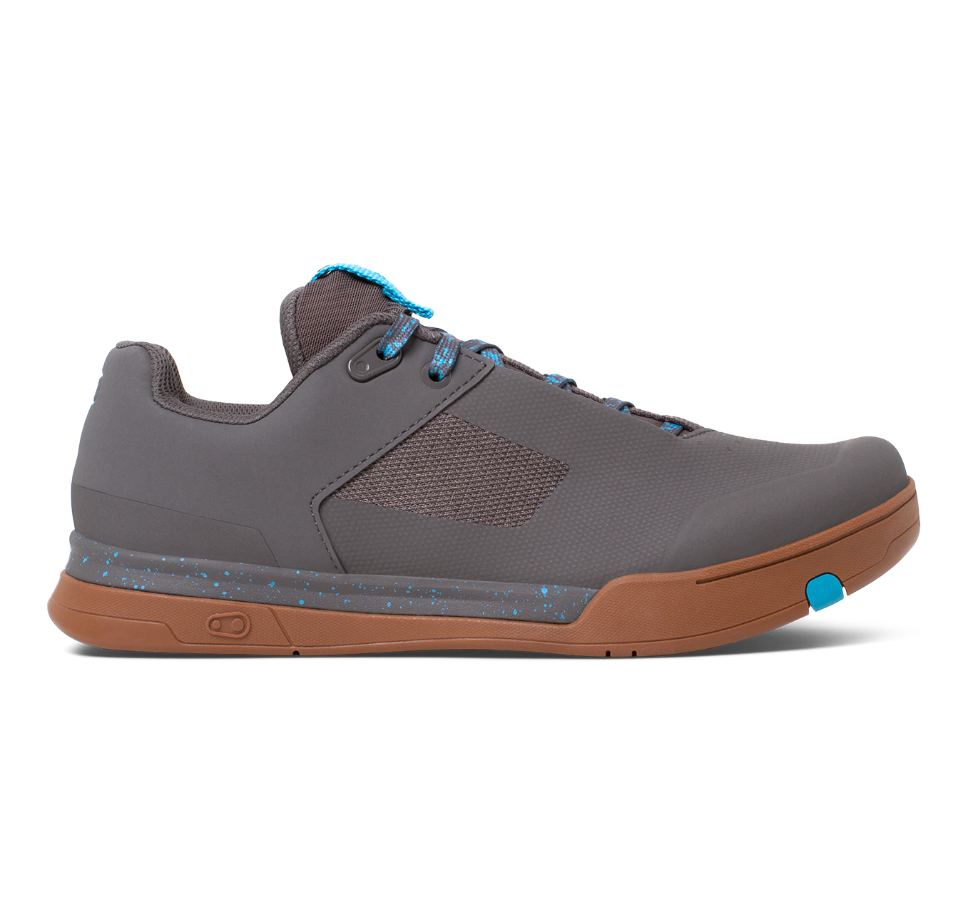 crankbrothers-mallet-lace-clip-in-shoes-grey-blue-splatter-spd-crankbrothers-com image 4