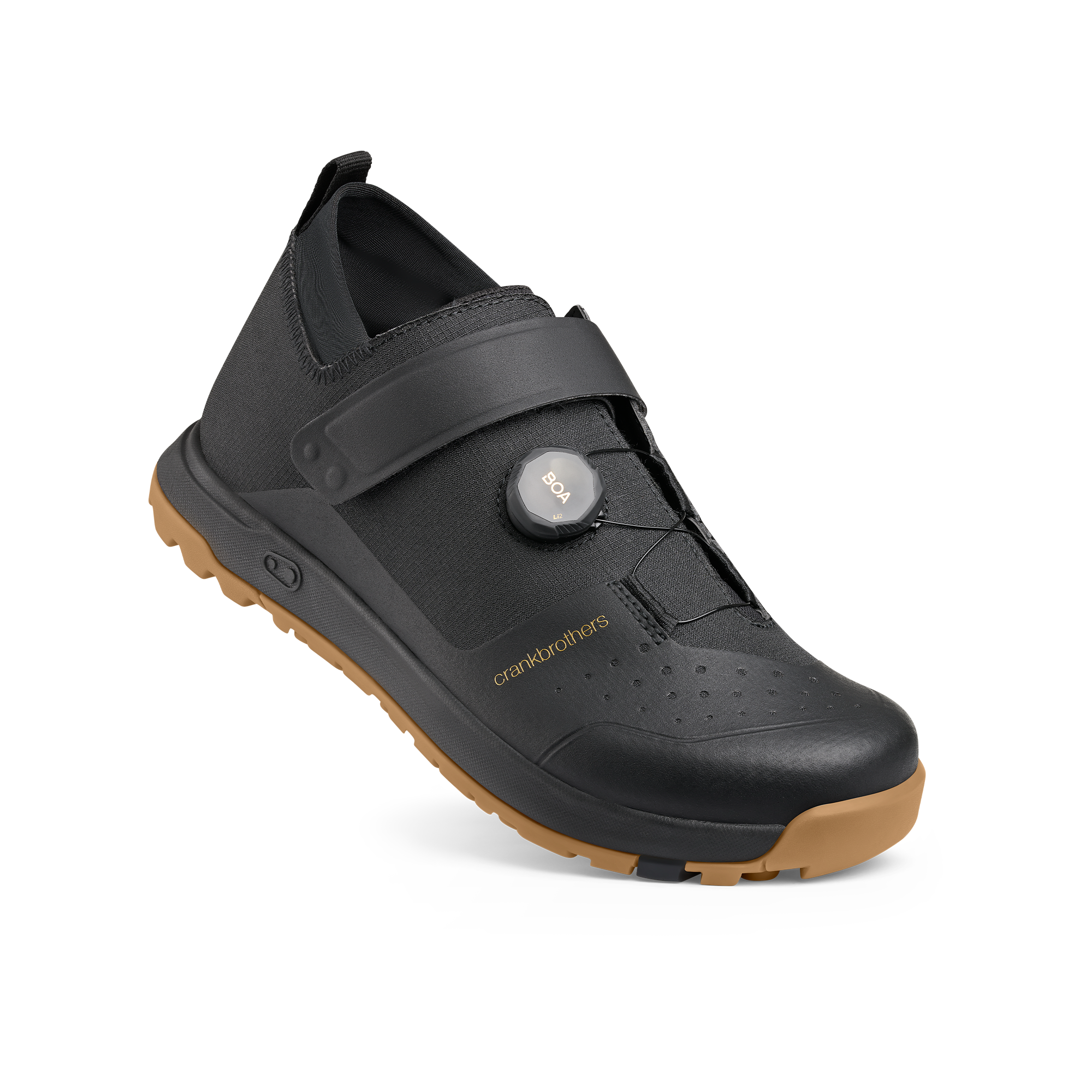 crankbrothers-mallet-trail-boa-clip-in-shoes-black-gold image 1