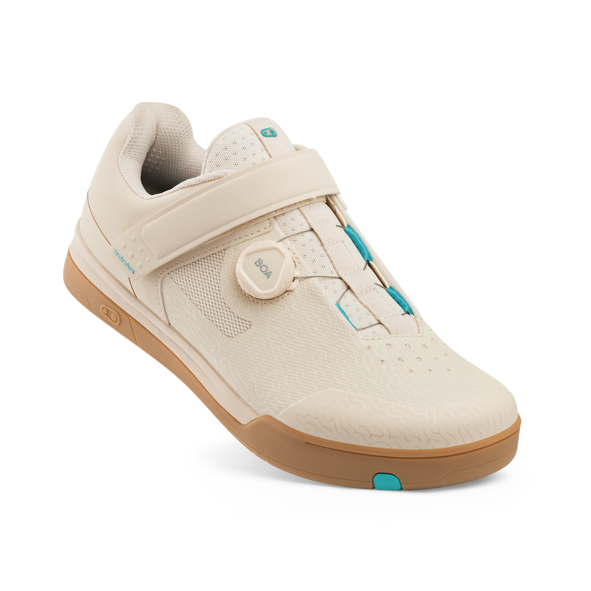 crankbrothers-mallet-boa-clip-in-shoes-sand-teal-dunes-edition image 1