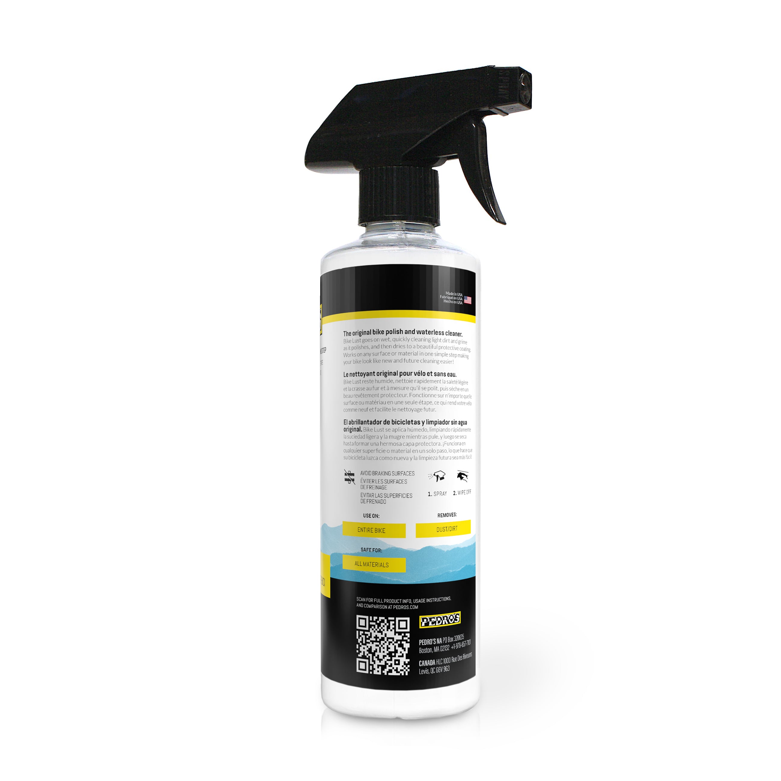 pedro-s-bike-lust-original-silicone-bike-polish-and-cleaner-biodegradable-one-st image 2