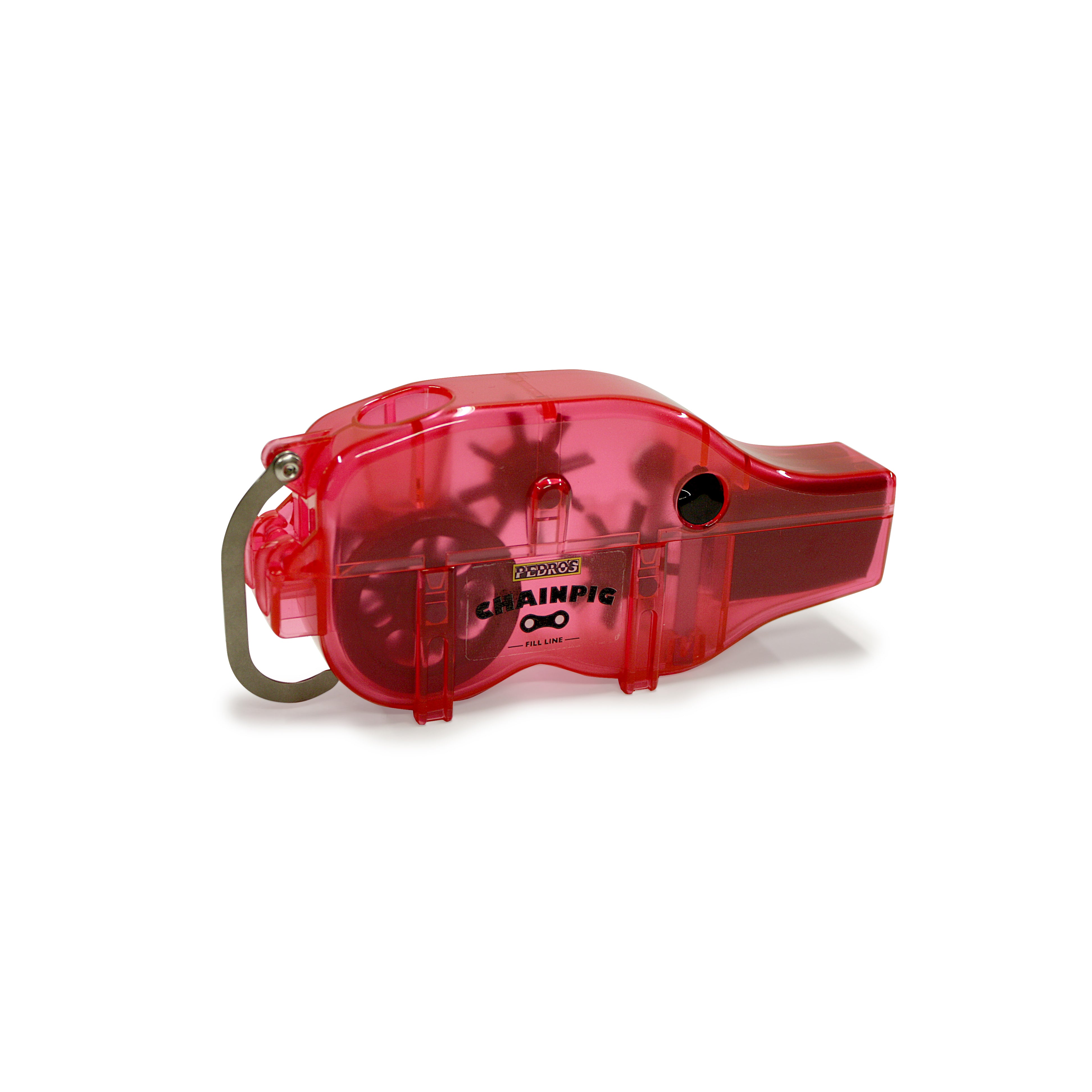 pedro-s-chain-pig-ii-chain-cleaner-pig-shaped-grime-eating-machine-with-stainles image 2