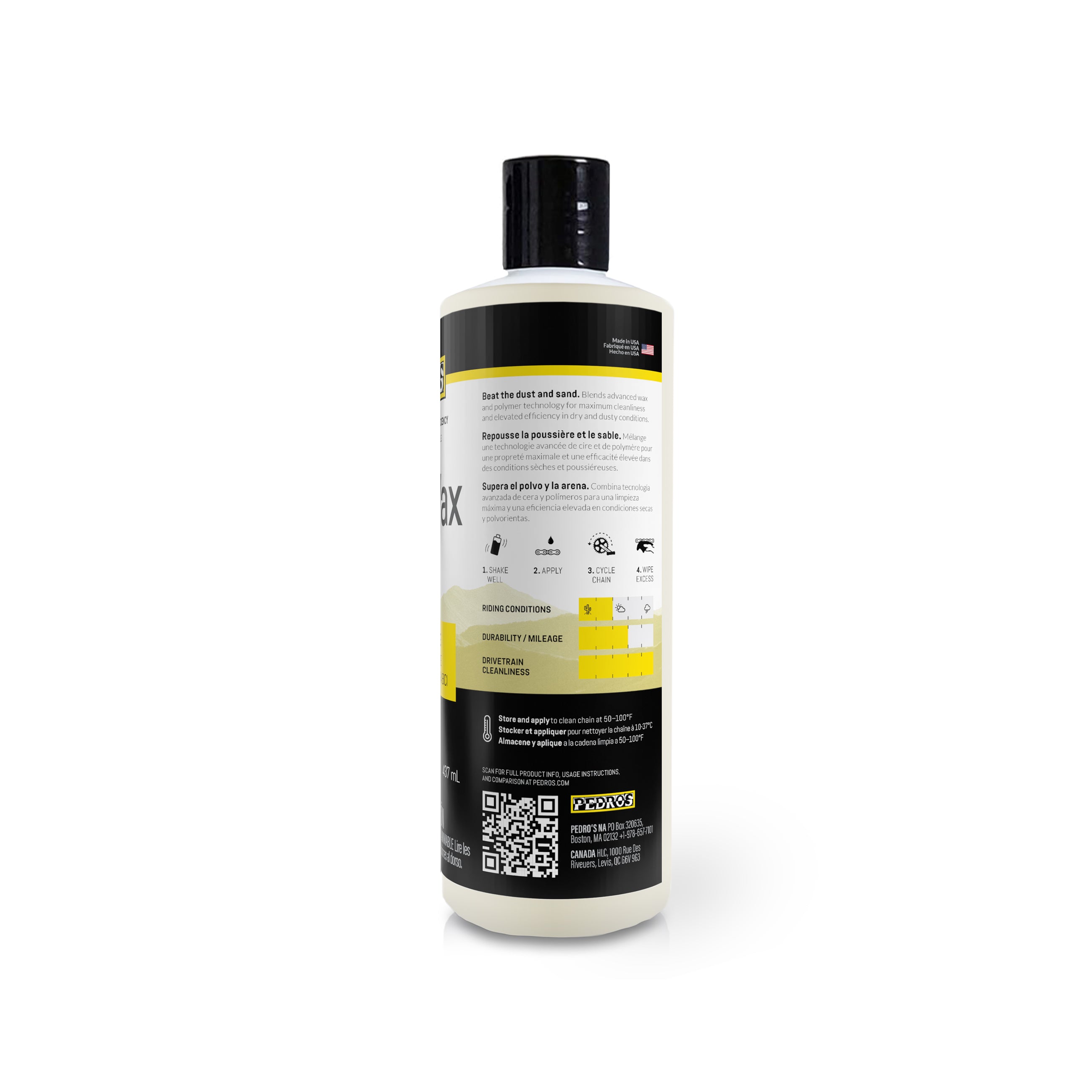 pedro-s-slick-wax-premium-wax-lube-cleantech-chemistry-for-dry-and-dusty-conditi image 6