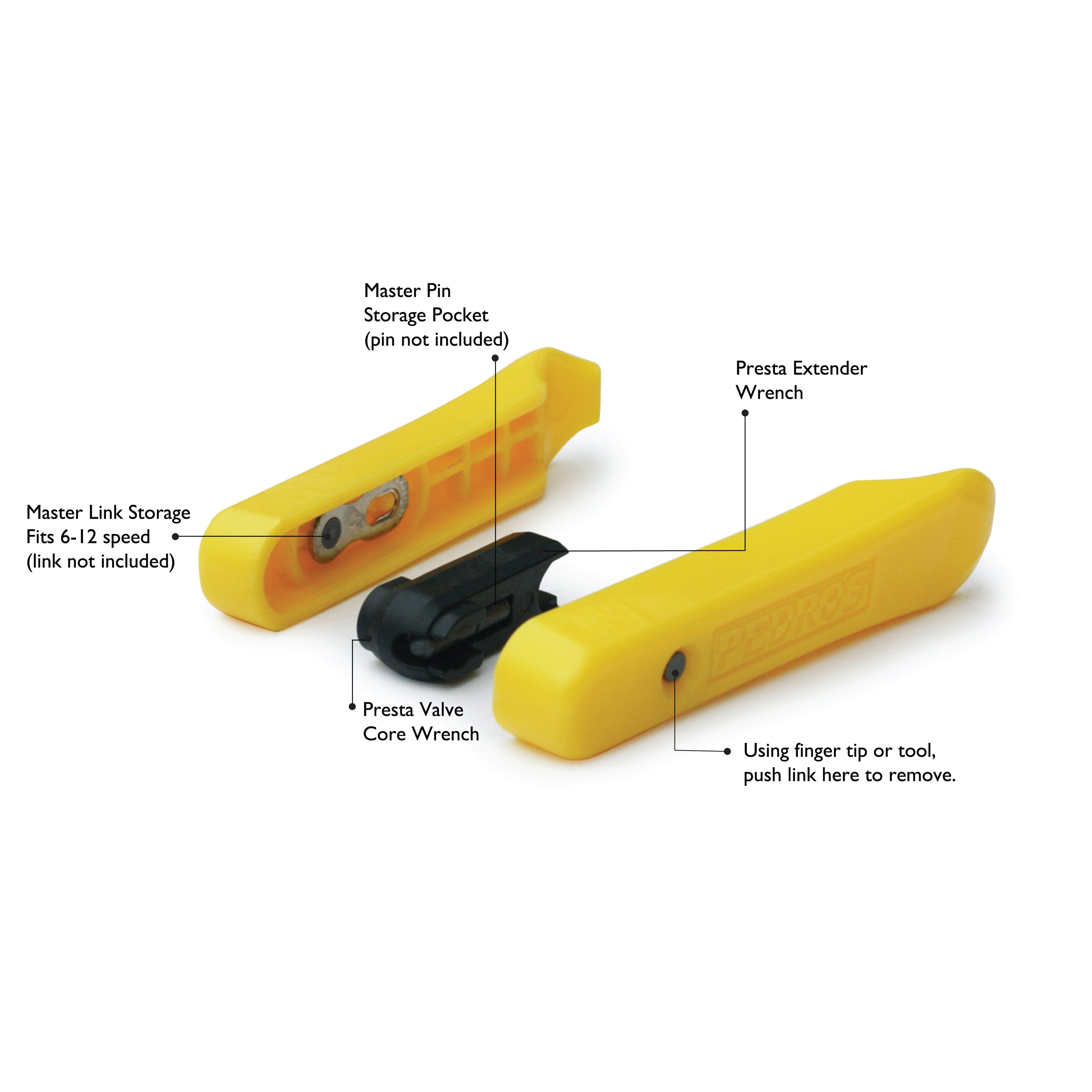 pedro-s-micro-levers-tire-lever-pair-with-integrated-tools-and-storage image 3